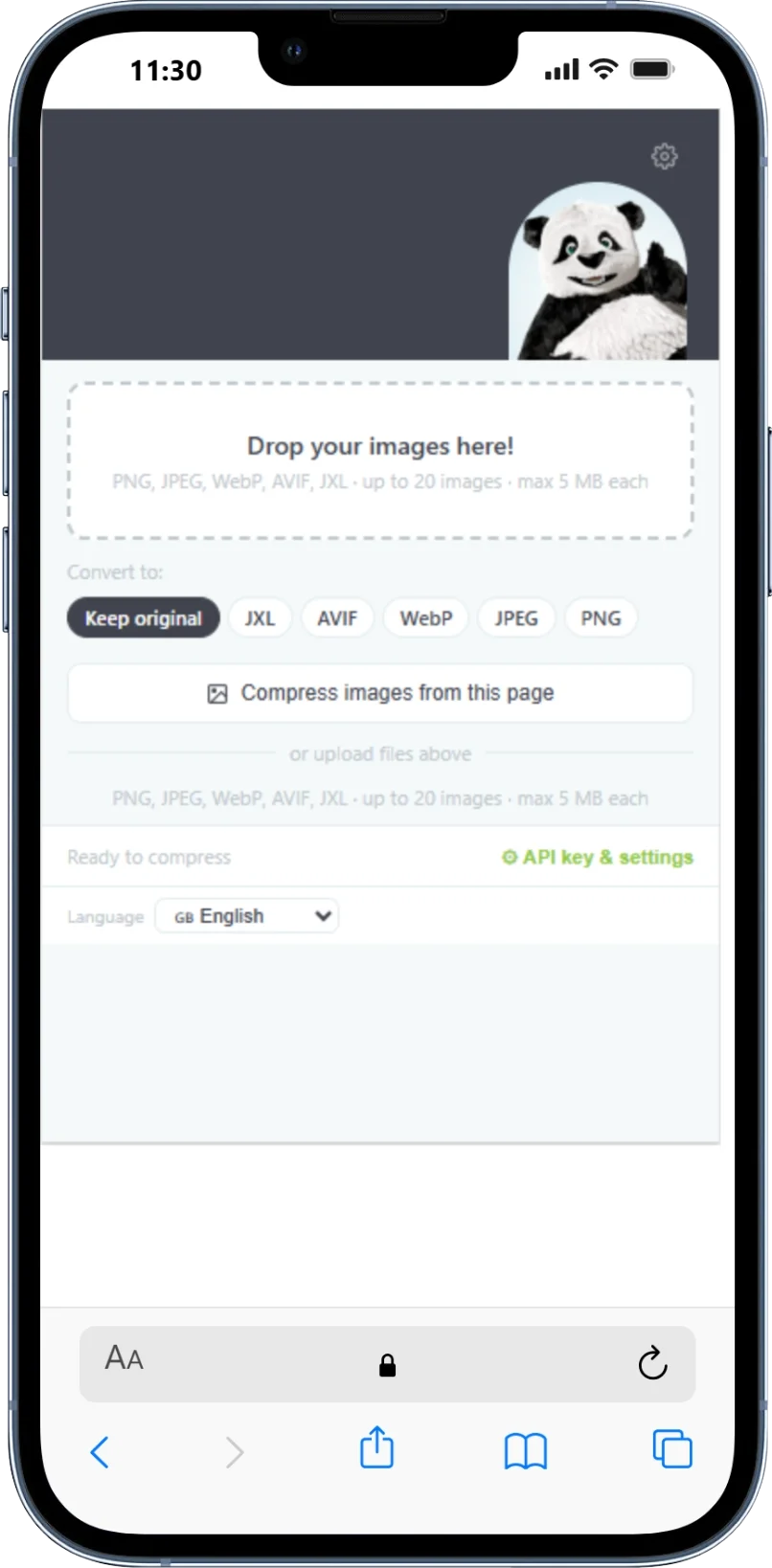 TinyPNG Image Compressor