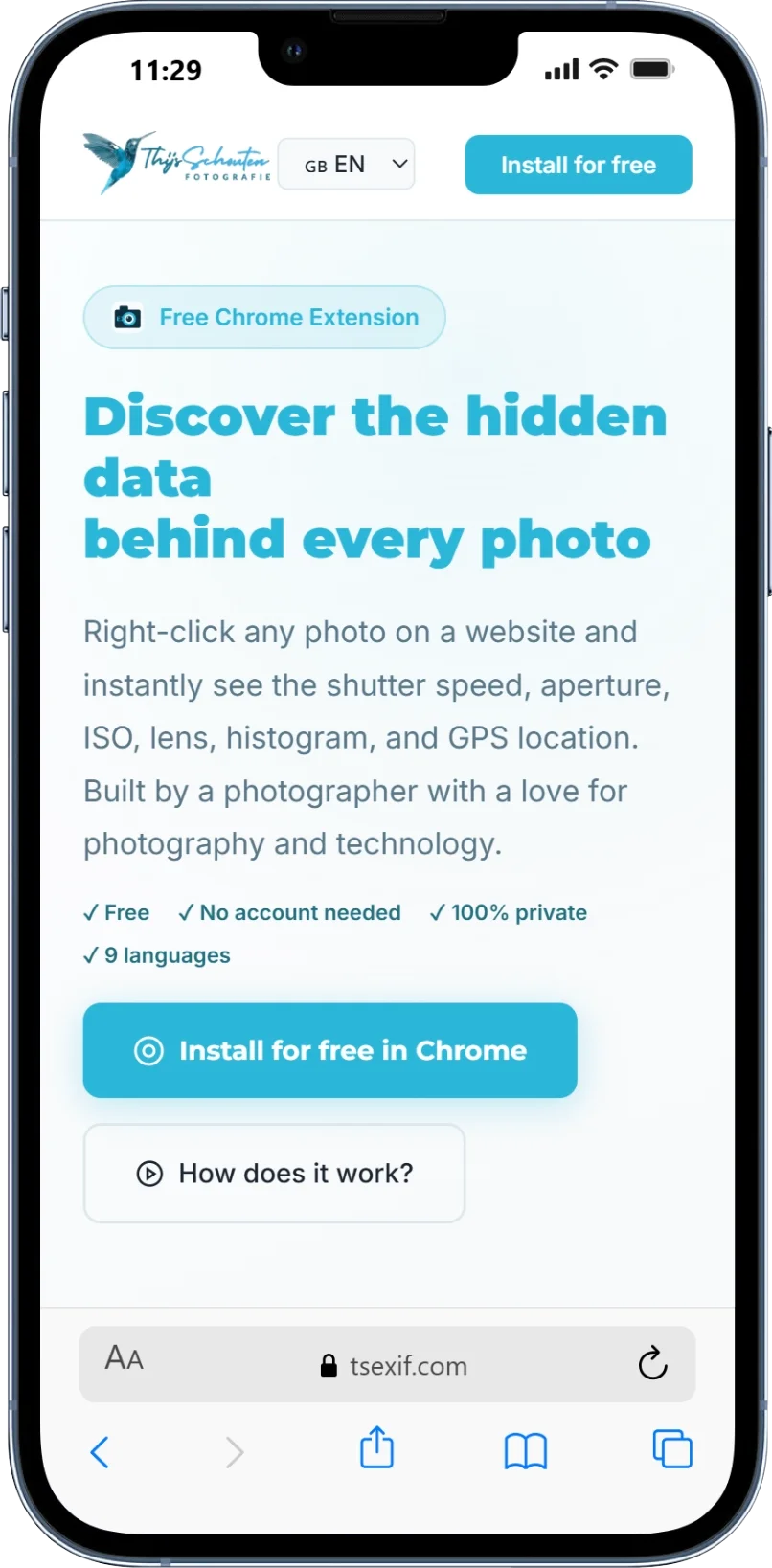 TS EXIF Reader
